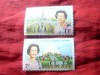 Serie Insula Man 1979 Regina Elisabeta II , 2 valori, Nestampilat