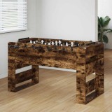 Masa de Foosball Stejar Afumat 146,5 x 74 x 85 cm