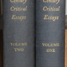 EIGHTEENTH - CENTURY CRITICAL ESSAYS , edited by SCOTT ELLEDGE , TWO VOLUMES , 1961, PREZINTA PETE SI URME DE UZURA