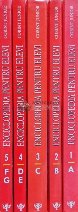 Enciclopedia pentru elevi Vol. 1-5 - 2008 - Lavinia Braniste (AP44)