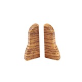 Terminatie pentru plinta, stanga / dreapta, VKP 53.29, PVC, cires rouge, 53 x 25 mm, 4 buc / set