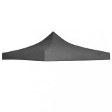 VidaXL Acoperiș cort de petrecere, antracit, 3 x 3 m