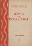 Rom&acirc;nia, Revista de Fizică şi Chimie, nr. 11/1982