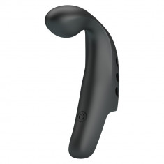 Gorgon - Vibrator pentru degete, negru, 9.3 cm