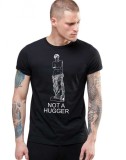 Tricou barbati negru - Not a hugger - 2XL, THEICONIC