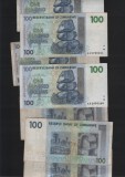 Zimbabwe 100 Dollars 2007, Bancnota Straina F-VF