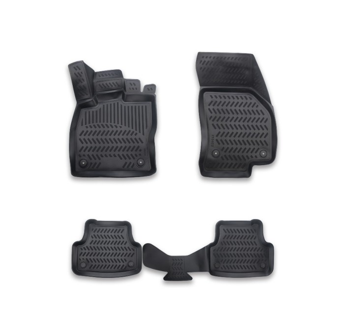Set Covorase cauciuc tavita compatibile VW Golf 7 (2012-2020)