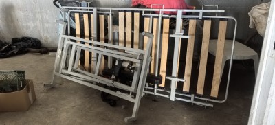 Pat pt. blonav doar patu #han 90 X 190 patu e complet functional numai ca nu are margine de lemn #han foto