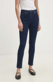 Cumpara ieftin Answear Lab jeansi femei, culoarea albastru marin