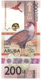 Aruba 200 Florin 2019 P-25 UNC Bancnota straina