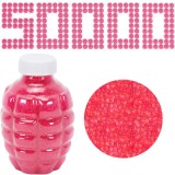 ORBIZ ORBEEZ BILE DE GEL CU APĂ PENTRU PISTOLE ȘI PUȘTI, 7-8 mm, 50.000 bile roșii