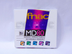 Mini disc minidisc sigilat FNAC MD80 foto