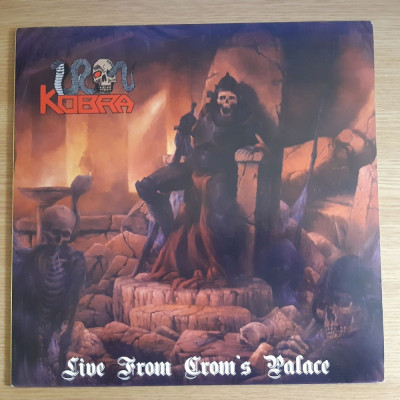 LP (vinil vinyl) Iron Kobra - Live From Crom&amp;#039;s Palace (NM) foto