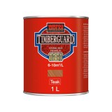 Ulei Protectie Lemn Exterior Timberex Timberguard Teak Transparent 1L, Filtru UV, Parchet, Deck, Mobilier