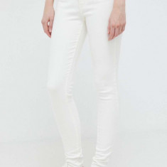 Levi's jeansi 720 HIRISE SUPER SKINNY femei, culoarea bej