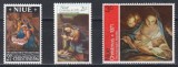Niue 1967,1970,1971 - Crăciun - Picturi, 3 Serii, MNH