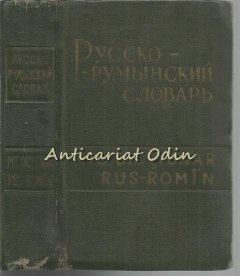 Mic Dictionar Rus-Romin - A. Sadetki