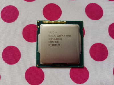 Procesor Intel Core I7 IvyBridge 3770K 3,5GHz, socket 1155. foto