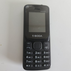 Telefon mobil E-BODA Speak T118 negru folosit impecabil