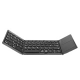 Tastatura pliabila SpectrumPoint&reg;, Wireless, Bluetooth, Touchpad incorporat cu 2 click-uri, compatibila cu Windows, Android, iOS, Smart TV, Negru