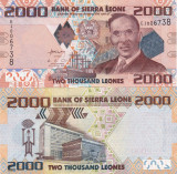 Sierra Leones 2 000 Leones 27.04.2010 UNC