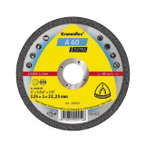 Disc Debitare Klingspor A60 Extra, Inox, 125x1x22 mm, Disc Debitare Standard Metal, Disc pentru Polizorul Unghiular, Disc pentru Flex, Panza Flex pent