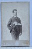 Cabinet card W. Oppelt &ndash; București cca. 1900 &ndash; portret bărbat