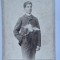 Cabinet card W. Oppelt &ndash; București cca. 1900 &ndash; portret bărbat