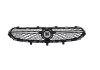 Grila masca fata OPEL CORSA/-e F, 06.2019-12.2023, cu ornamente crom; negru,