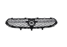 Grila masca fata OPEL CORSA/-e F, 06.2019-12.2023, cu ornamente crom; negru,