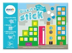 Carte creativa Stick&amp;quot;n Give it a Stick - patrate (+3 ani) foto