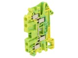 Terminal de &icirc;mbinare șină cu șurub galben-verde PHOENIX CONTACT 3044597, 1 pistă