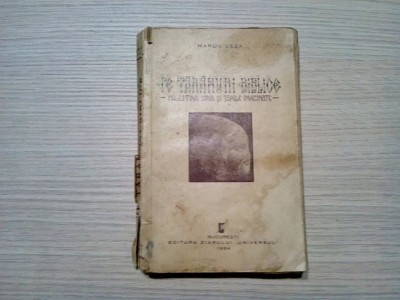 PE TARAMURI BIBLICE - Palestina, Siria si Tarile Invecinate - Marcu Beza foto