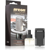 Cumpara ieftin Areon Car Black Edition Silver parfum pentru masina 8 ml