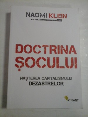 DOCTRINA SOCULUI - NAOMI KLEIN foto
