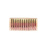 Set 12 Rujuri de buze lichide, Makeup, Fit We, Liquid Lasting Lip Gloss