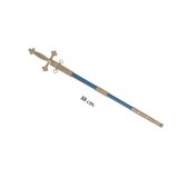 Spadă Masonică cu Teacă Albastră &ndash; Aspect Vintage &ndash; 88 cm &ndash; Made in Menorca