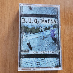 B.U.G MAFIA - DE CARTIER , CASETA AUDIO .