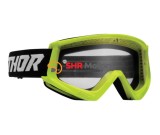 Ochelari Thor Combat Racer sticla clara negru cu verde