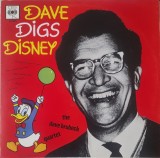 The Dave Brubeck Quartet &lrm;&ndash; Dave Digs Disney, LP, Netherlands, stare excelenta (VG+)