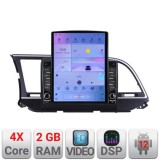 Navigatie HHyundai Elantra 2015-2018 K-581 ecran tip TESLA 9.7&quot; cu Android Radio Bluetooth Internet GPS WIFI 2+32 DSP Q CarStore Technology