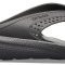Slapi Crocs LiteRide Flip Negru - Black/Slate Grey