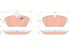 TRW GDB1611 COTEC set placute frana,frana disc