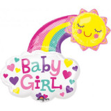 Balon super shape - baby girl