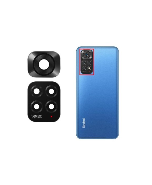 Geam Camera Xiaomi Redmi Note 11S Negru