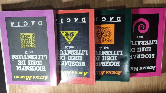 Adrian Marino -Biografia ideii de literatura, Vol. 2, 3, 4, 6 (Dacia, 1992-2000)