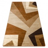 Covor Royal G2095 Geometrice - bej / maro, 150x230 cm
