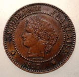 F.319 FRANTA CERES 2 CENTIMES 1897 A, Europa, Bronz