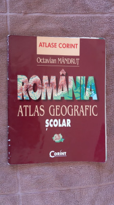 ATLAS GEOGRAFIC SCOLAR - OCTAVIAN MANDRUT foto