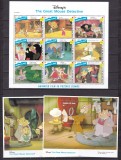 Grenadines St.Vincent 1992 Disney MI 1073-81 kleib.+ 2 bl. 137,138 MNH, Nestampilat